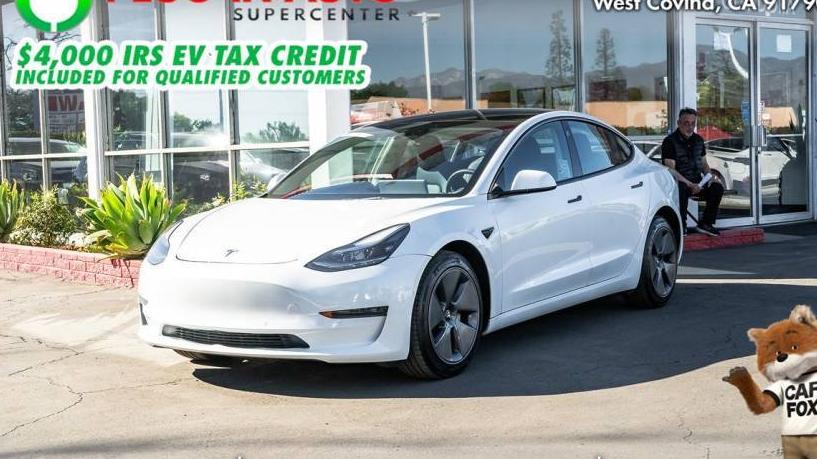 TESLA MODEL 3 2022 5YJ3E1EA5NF166612 image